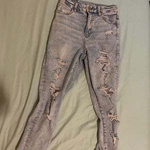 American Eagle size 2 ne(x) t level stretch curvy super hi-rise jegging